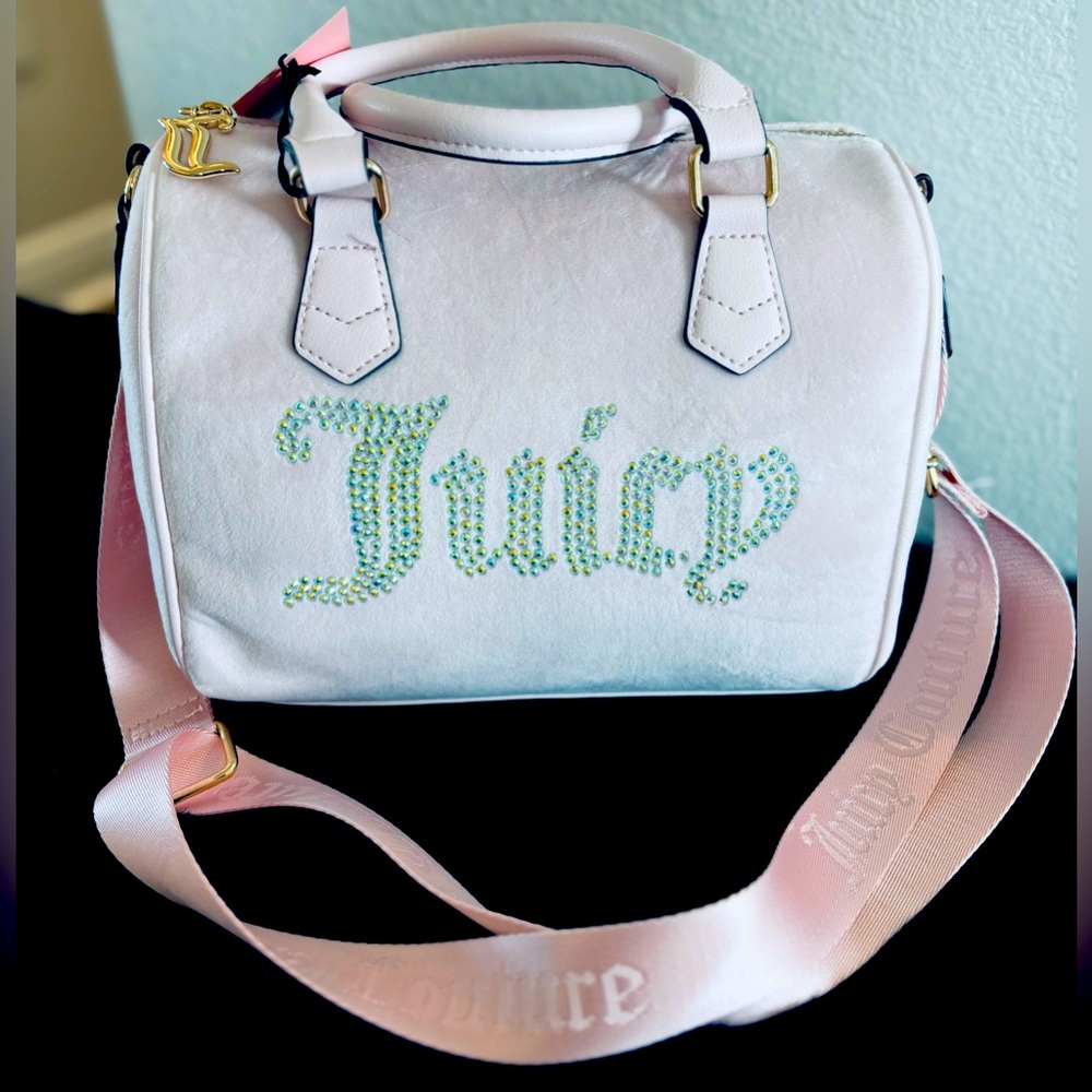 Juicy Couture “Obsession Satchel” Blush Pink